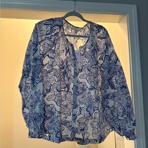 NWT sz XL Lilly Pulitzer Aldina Top